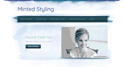 Desktop Screenshot of mintedstyling.com